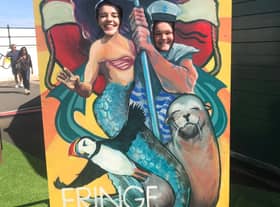 Fun at the seaside in Fringe By The Sea