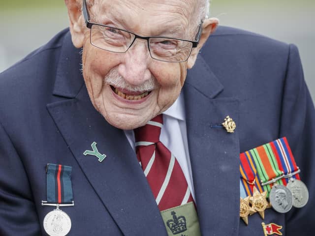 Captain Sir Tom Moore died at the age of 100.