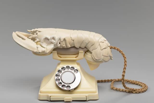 Salvador Dali's 'Lobster Telephone.'
