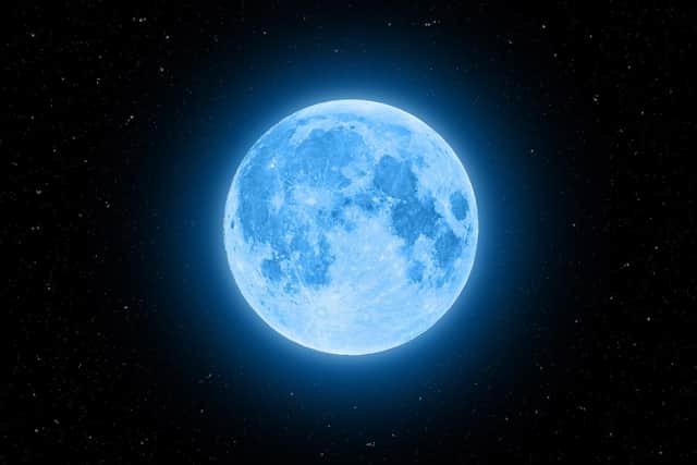 August’s 'Blue Sturgeon Moon' should be visible this weekend, but it won’t actually appear blue in the sky (Shutterstock)