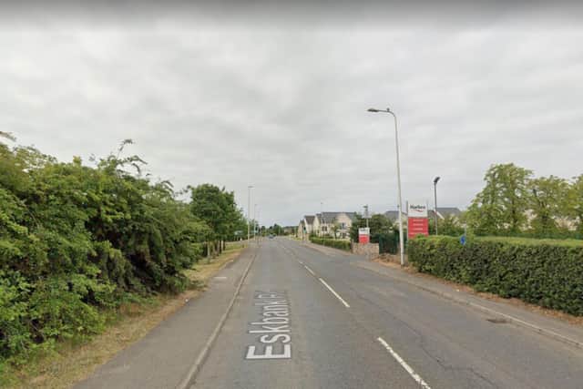 A man was seriously assaulted after the incident in Eskbank Road, Dalkeith (Google Streetview)