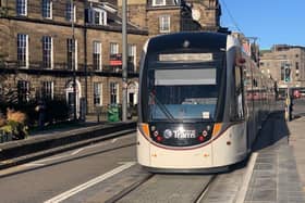 The next phase of Edinburgh's trams, a line from Granton to the Infirmary, will open by 2035, says transport convener Scott Arthur.  Picture: Andy OBrien.