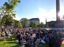Open-air film screenings in St Andrew Square are one of Essential Edinburgh's initiatives, in partnership with the Edinburgh International Film Festival.
