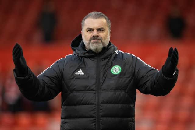 Celtic boss Ange Postecoglou can't understand why opposition managers tend to refer to the Old Firm rather than the individual clubs.  Picture: Craig Williamson / SNS