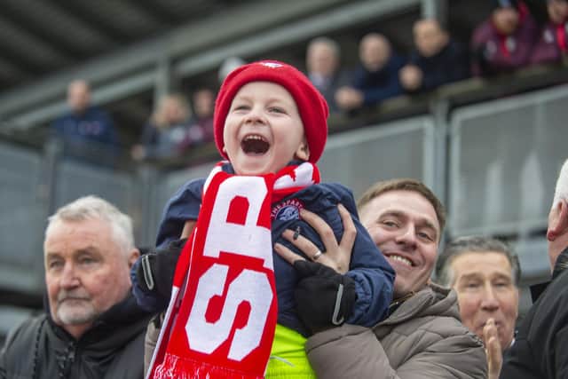 Ainslie Park was packed to the rafters for the Scottish Cup tie between Spartans and Hearts in January (Picture: Lisa Ferguson)