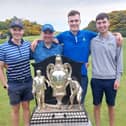 Heriot's, represented by Stuart Langlands, Scott Dickson, Steven Sinclair and Sam Hall, are through to Saturday morning's semi-finals in the Evening News Dispatch Trophy at the Braids. Picture: National World.