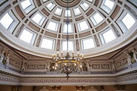 The building is owned by The Royal Company of Merchants of The City of Edinburgh and features a striking domed ceiling. Picture: Jack Currie