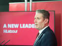 Labour leader Sir Keir Starmer delivers a virtual speech on Monday