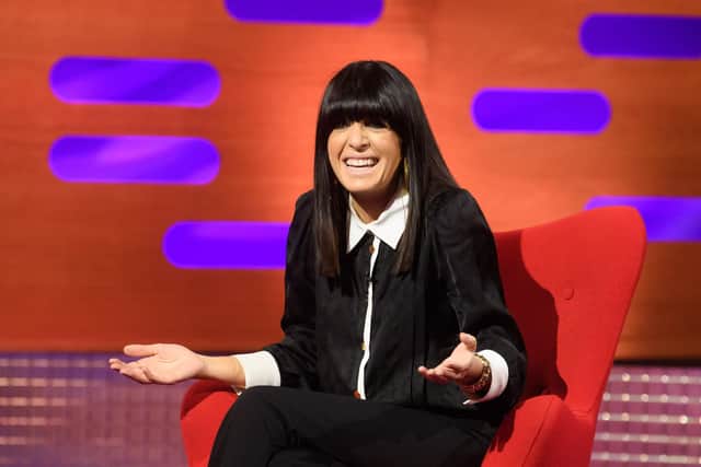 Swapping the Strictly glitterball and glamour for peat and a Highland castle, Claudia Winkleman is currently filming The Traitors at a secret Scottish location
Pic: Jonathan Hordle/Pa