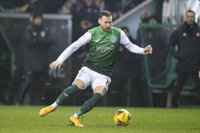Martin Boyle left Hibs to joined Al-Faisaly in the January transfer window. Picture: SNS