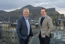 Frank O'Donnell (left) and Malcolm Robertson of Edinburgh-based Charlotte Street Partners. Picture: Phil Wilkinson