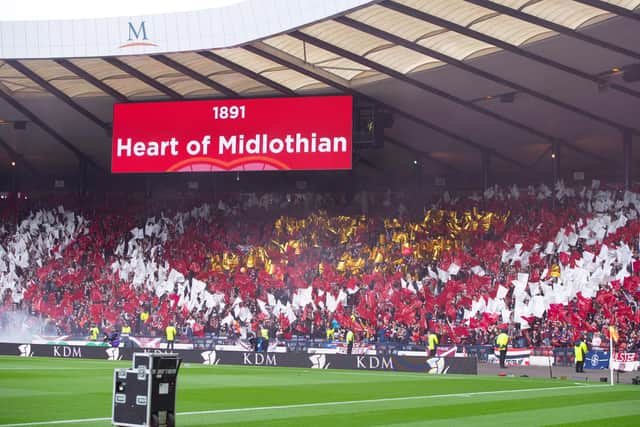 Hearts fans enjoyed two trips to Hampden during an excellent season.