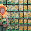 Ada Harper (6) at Dobbies Garden Centres