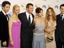 The eagerly awaited Friends reunion special could begin filming as soon as next month, David Schwimmer has revealed. (Photo credit should read LEE CELANO/AFP via Getty Images)