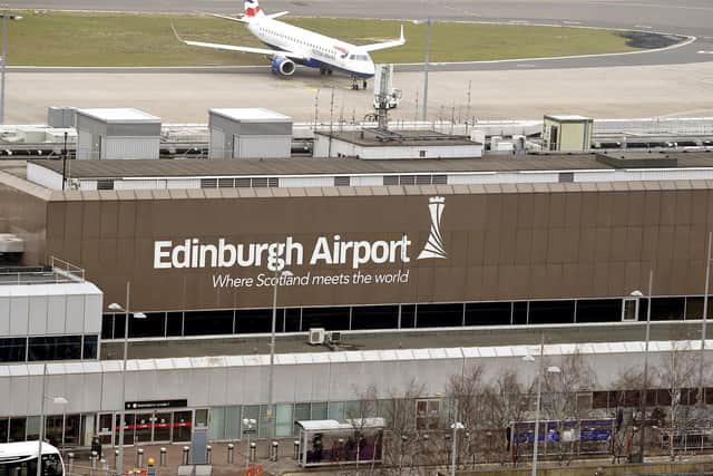 The Delta Air Lines crew member was arrested at Edinburgh Airport