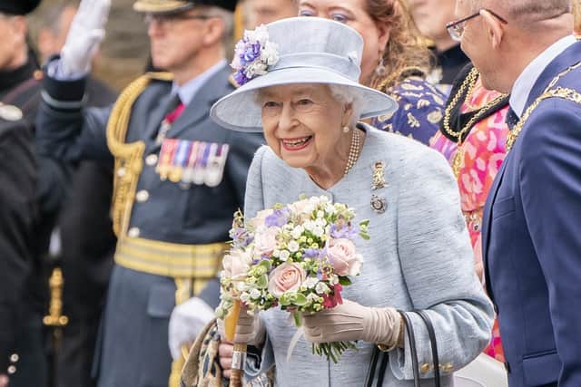 Queen Elizabeth II attended the Ceremony of the Keys on her last visit to Edinburgh for Holyrood Week.