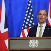 Former Deputy Prime Minister Dominic Raab has said he will not stand at the next general election (Picture: Chris J Ratcliffe/Getty Images)