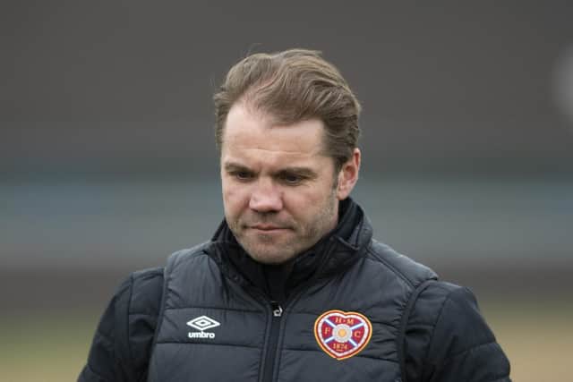 Hearts manager Robbie Neilson. Picture: Mark Scates / SNS