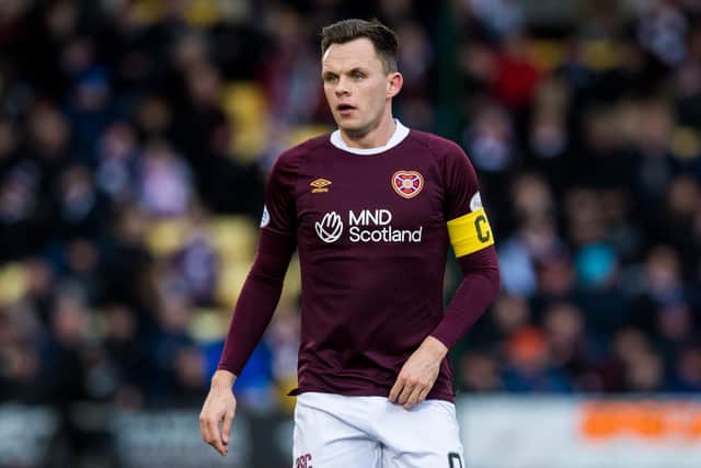 Lawrence Shankland is fit again for Hearts after a hamstring injury.