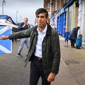 Rishi Sunak's plan is to keep denying Scotland a route to independence and hope the movement simply goes away (Picture: Jeff J Mitchell/Getty Images)
