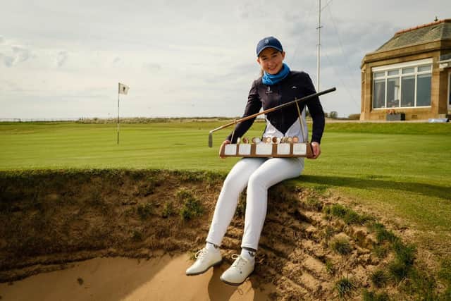 North Berwick teenager Grace Crawford is the 2022 Helen Holm Scottish Women’s Open champion after a stunning final round at Royal Troon