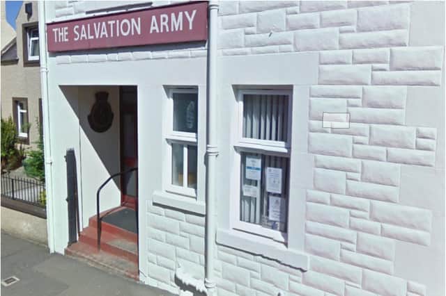 The man who broke in to the Salvation Army in Tranent has been arrested