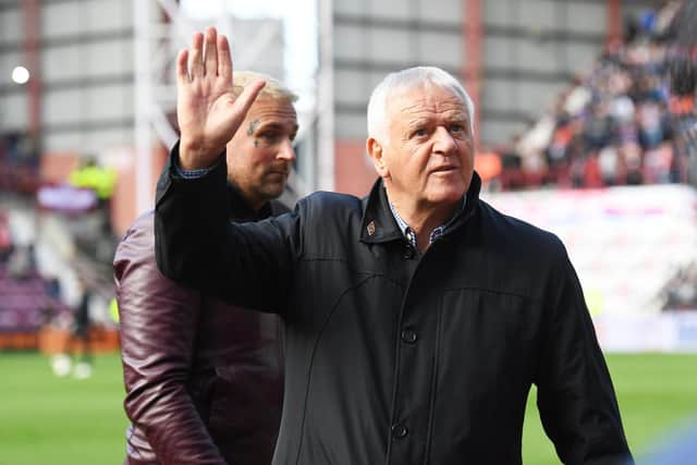 Hearts legend Jim Jefferies had to contend with some interesting moments during his second spell at boss. Picture: SNS