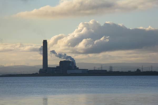 The 600ft tower at Longannet Power Station will be pulled down on December 9 and will be the last piece of the site to go. PIC: MJ Richardson/geograph.org.