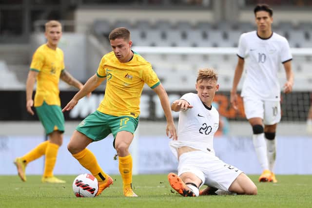 Cammy Devlin made his Australia debut against New Zealand in September. Picture: Fiona Goodall/Getty