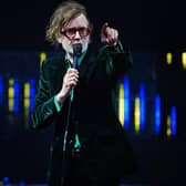 Jarvis Cocker of Pulp performing on stage at Finsbury Park in London. Picture date: Saturday July 1, 2023. Photo by PA/ Victoria Jones.
