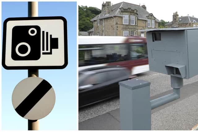 There are lots of speed cameras on the roads throughout the City of Edinburgh.