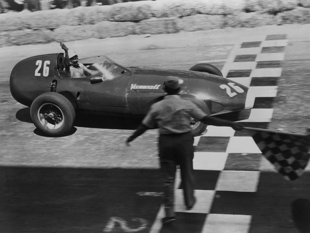 During his 10 year Formula One career, between 1951 and 1961, he won 212 races but famously never actually won the F1 title.