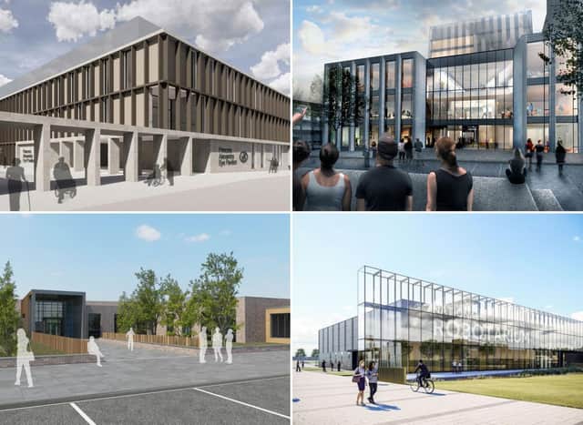 These are the major science and medical buildings planned for Edinburgh in the coming years.