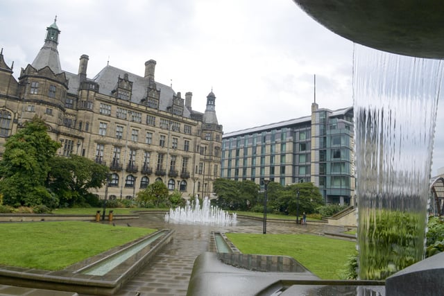 The Peace Gardens area was originally the churchyard of St Paul's Church, which was built in the 18th century. The space - next to the Town Hall - gained its name following the Second World War and began to be developed in its current form as part of the Heart of the City project in the 1990s.