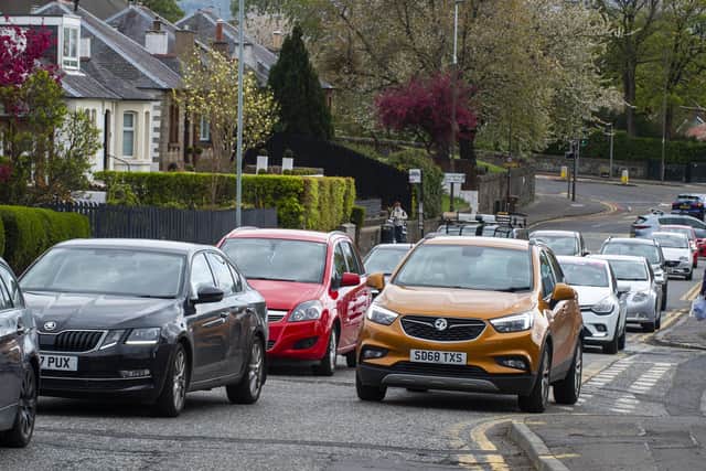 Miles Briggs claims Edinburgh motorists will soon be the highest-taxed in the UK.  Picture: Lisa Ferguson.
