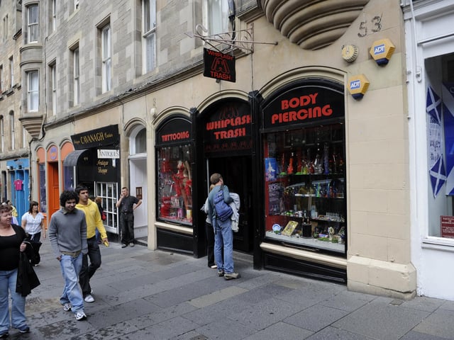 For years it was an immensely popular hangout that bestowed upon Cockburn Street a decidedly goth-like edge. Whiplash Trash is remembered for its abundance of off-the-wall clothing, tattooing and piercing services and its selection of apparatus for the consumption of certain plant-based substances.