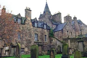 Edinburgh’s most famously haunted location, Greyfriars Kirkyard.