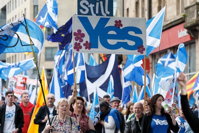 After the SNP's clear victory in the Scottish Parliament elections, an independence referendum should now take place, says Helen Martin (Picture: Robert Perry)