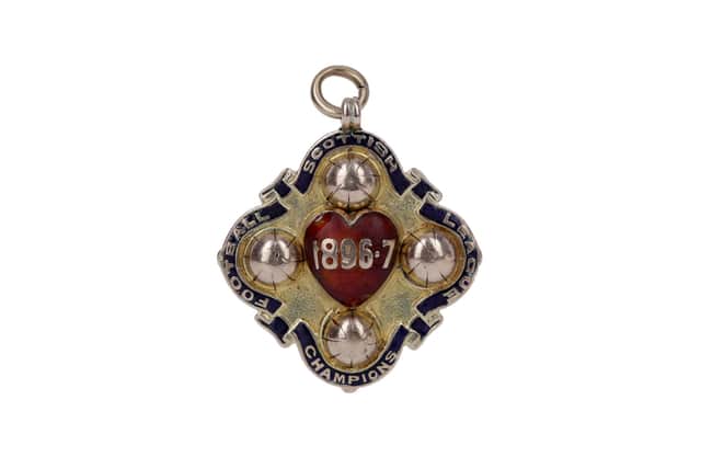 Tom Robertson's 1897 Hearts medal to go under the hammer
