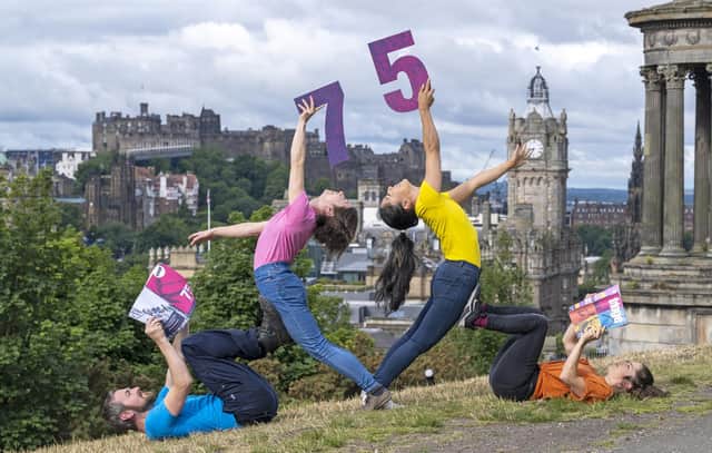 The Edinburgh Festival Fringe celebrated its 75th anniversary this summer. Picture: Neil Hanna