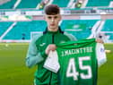 Jacob MacIntyre has signed his first professional deal with Hibs