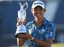 Collin Morikawa will be defending the Claret Jug in the 150th Open after his win at Royal St George's in July. Picture: Glyn Kirk/AFP via Getty Images.