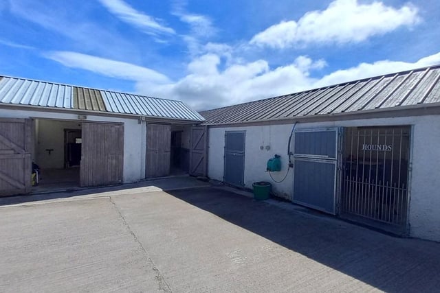 The property has stables for two horses, one pony and solarium as well as grazing paddocks