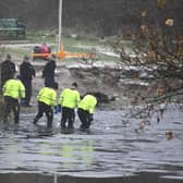 Three boys have died after being pulled from a lake at a nature park in Solihull, West Midlands Police said.