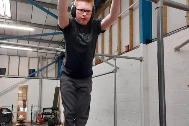 Matthew, 17, first started his training with Adam when he was 12 years old. The agility and flexibility gained from his weekly sessions has given him confidence to try more physical activities outside of the gym.