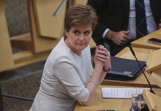 Nicola Sturgeon could have lifted restrictions on pubs immediately (Picture: Fraser Bremner/Daily Mail/pool image/PA)