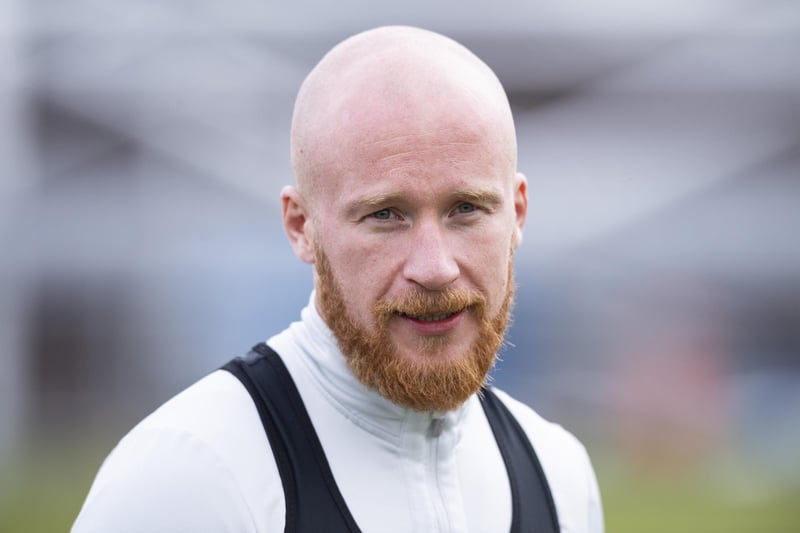 Another player edging back to fitness after a long-term injury, Liam Boyce was on the grass