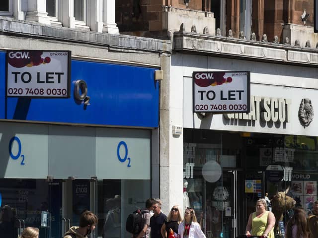 High-street vacancies increased to 14.5 per cent in the second quarter of this year. Picture: Lisa Ferguson.