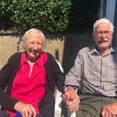 Annie, 88, and Michael, 92, were reunited after months apart.