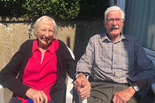 Annie, 88, and Michael, 92, were reunited after months apart.